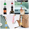 20Pcs 5 Colors Food Grade Eco-Friendly Silicone Focal Beads SIL-CJ0002-08-7