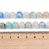 Natural Azurite Beads Strands G-L647-A01-8mm-5