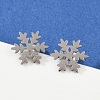 Tarnish Resistant 304 Stainless Steel Ear Studs EJEW-P045-01P-2