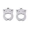 Non-Tarnish 201 Stainless Steel Pendants LS-STAS-S081-034-1