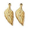 Ion Plating(IP) 304 Stainless Steel Pendants STAS-M323-49G-1