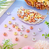 150Pcs Opaque Resin European Beads RESI-TA0004-61A-5