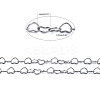 304 Stainless Steel Cross Chains CHS-K001-56-2