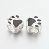 Alloy Enamel European Beads ENAM-J061-12S-2