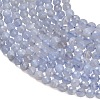Natural Blue Lace Agate Beads Strands G-C280-B07-6mm-4