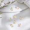 8Pcs Brass Charms KK-LP0001-85S-1