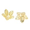 Brass Bead Caps KK-V015-34G-01-1