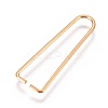 PVD Vacuum Plating 304 Stainless Steel Ice Pick Pinch Bails LS-X-STAS-K189-A05-S-1