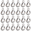 100Pcs 201 Stainless Steel Tube Bails STAS-SC0010-75-1