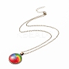 Rainbow Pride Necklace LS-NJEW-F290-01C-2