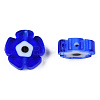 Handmade Evil Eye Lampwork Beads Strands LAMP-N029-018-02-5