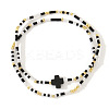 2Pcs Bohemian Glass Seed Beaded Stretch Bracelet Sets XM0961-1-1