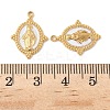 304 Stainless Steel Enamel Pendants STAS-U057-12G-01-3