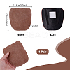 Cowhide Anti-impact Safety Protection Cover Plate AJEW-WH0696-118A-2