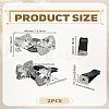 2 Boxs Auto Car Air Vent Perfume Clip AJEW-LP0002-88-2