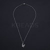 Non-Tarnish 201 Stainless Steel Pendant Necklaces LS-NJEW-S105-JN557-40-1-2