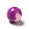 Two Tone Opaque Acrylic Beads LS-SACR-K003-02D-2