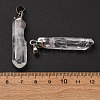 Natural Quartz Crystal Pointed Pendants G-M006-M03-3