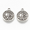 Tibetan Style Alloy Charms TIBE-Q084-011AS-LF-1