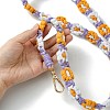 Alloy with Weave Cotton for DIY Keychains AJEW-CJ0001-32B-4