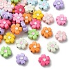 45Pcs 9 Color Baking Paint Alloy Handmade Beads FIND-CJ0002-74-1