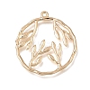 Brass Pendants KK-H293-06B-G-1