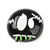 Stitched Doll Head Halloween Opaque Resin Decoden Cabochons LS-RESI-R446-01I-1