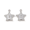 304 Stainless Steel Pendants STAS-I363-14P-1