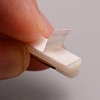 Adhesived Plastic Back Bar Pins with Iron Pins FIND-WH0100-57-3