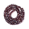 Electroplate Glass Beads Strands EGLA-A044-T3mm-A13-3