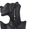304 Stainless Steel Dangle Earrings EJEW-JE06576-3