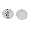 Non-Tarnish 304 Stainless Steel Charms LS-STAS-T059-26P-I-3