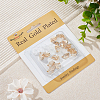 36Pcs 2 Style Brass with Crystal Rhinestone Clip-on Earring Findings KK-BBC0010-59-6