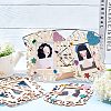 Undyed Wooden Photo Frame DIY-FG0002-86-6
