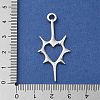 Tibetan Style Alloy Pendants PALLOY-O002-06B-AS-3