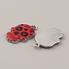 Alloy Enamel Pendants FIND-CJC0015-09J-2