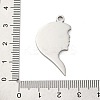 Anti-Tarnish 201 Stainless Steel Pendants STAS-R002-20P-3