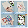 Wooden 2-Ring Loose Leaf Binder Postcard Phote Album Cover DIY-WH0547-044-4