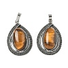 Natural & Synthetic Mixed Gemstone Pendants G-L623-02ASP-2