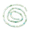 Gradient Color Electroplate Glass Bead Strands GLAA-E042-03D-2