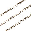 Brass Twisted Chains CHC-CJ0001-24AB-4