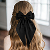 Cloth Big Bowknot Hair Barrettes AJEW-CP0008-41A-02-5