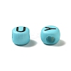 Opaque Acrylic Beads OACR-R005-02F-2