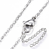 Tarnish Resistant 304 Stainless Steel Pendant Necklaces LS-NJEW-G287-15P-3