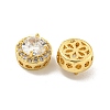 Brass Pave Cubic Zirconia Multi-Strand Links KK-B096-19G-03-2