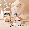 DIY Evil Eye Bracelet Making Kit DIY-TA0004-43-8