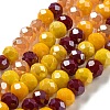 Glass Beads Strands EGLA-A034-M6mm-22-2