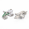 Alloy Rhinestone Pendants LS-PALLOY-N153-07-RS-2