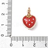 Alloy with Enamel Pendants AL-CBA7219-01C-3
