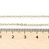 PVD Vacuum Plating 304 Stainless Steel Cable Chain Necklaces X-NJEW-E026-04G-D-2
